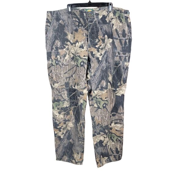 Vintage Cabela's Camo Pants Men's XL (42x32) Mossy Oak Break Up Outdoor Hunting - Picture 1 of 7